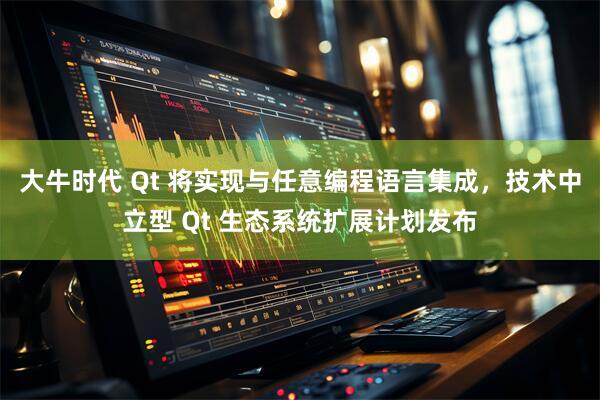 大牛时代 Qt 将实现与任意编程语言集成，技术中立型 Qt 生态系统扩展计划发布