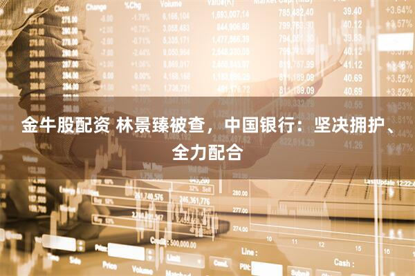 金牛股配资 林景臻被查，中国银行：坚决拥护、全力配合